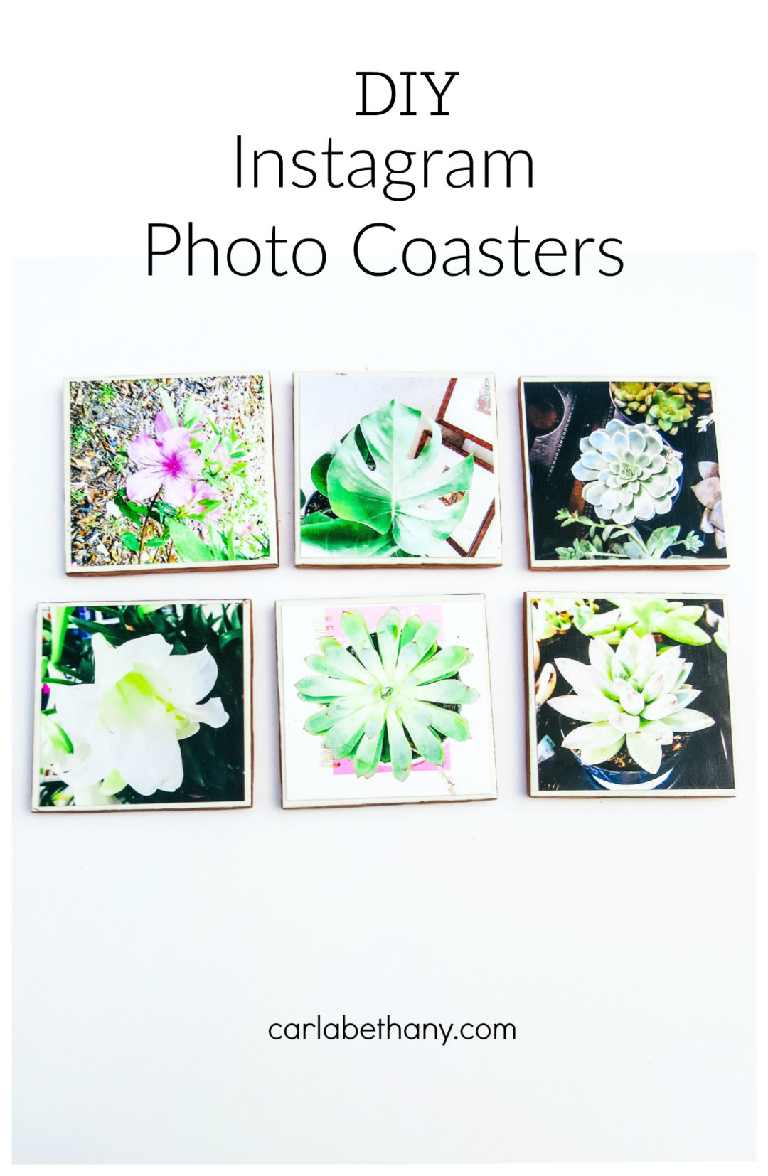 INSTAGRAM PHOTO COASTERS