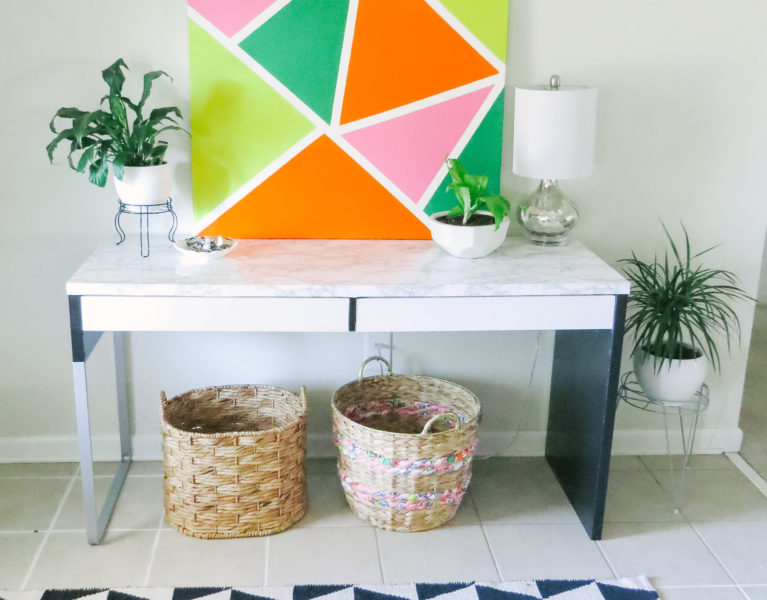 Wall Decoration Ideas - DIY Abstract Painting