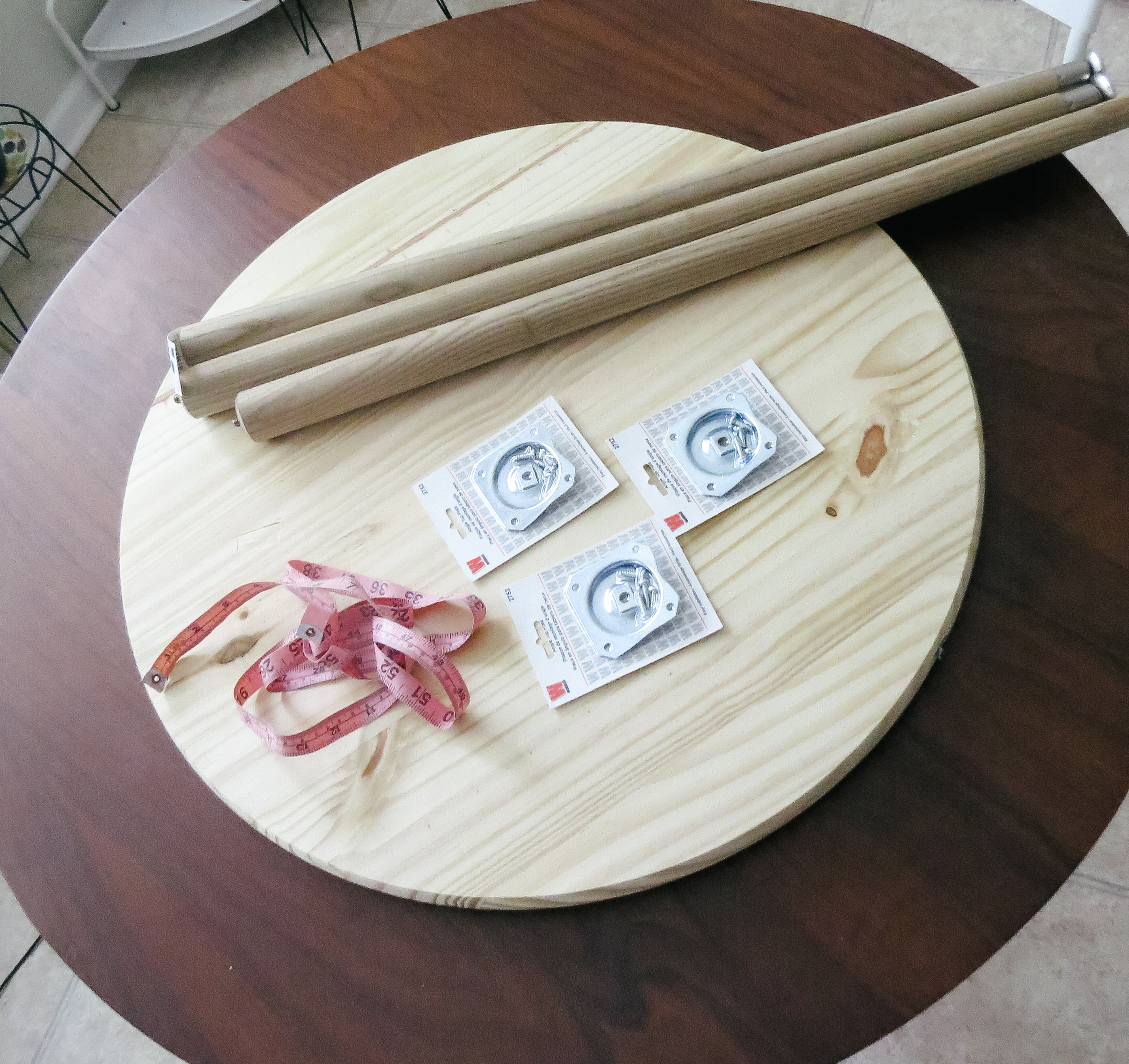 DIY Mid Century Side Table