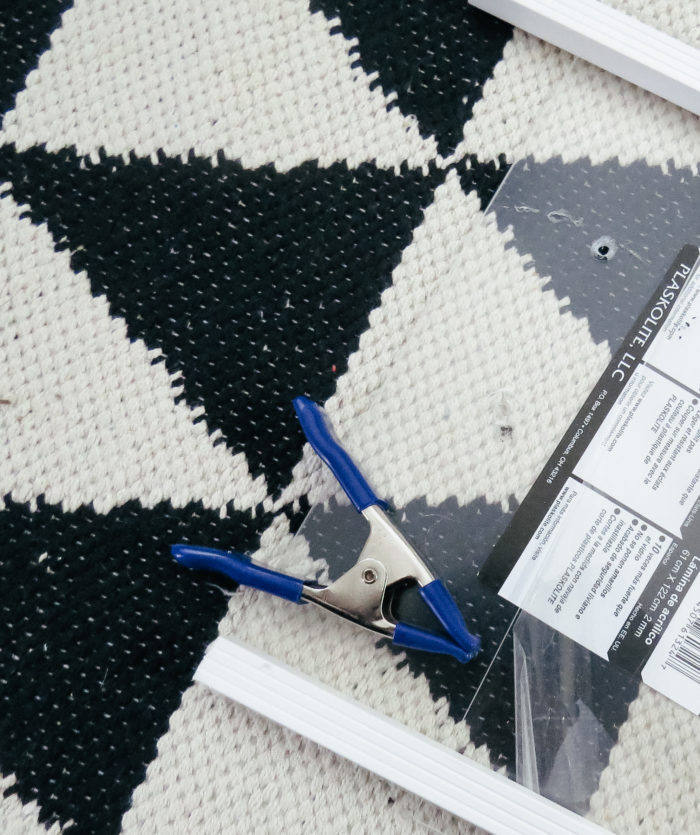 DIY acrylic bathtub tray 