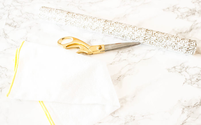 Guest Bathroom Under Cabinet Makeover