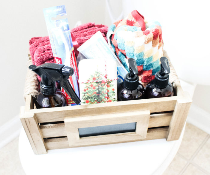 GUEST BATHROOM UNDER CABINET MAKEOVER