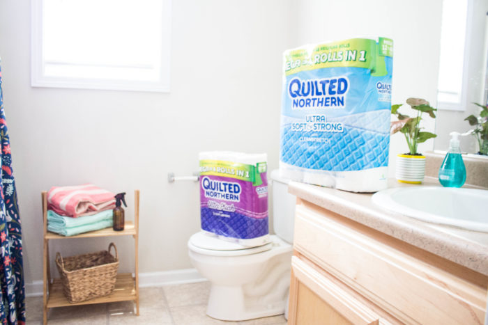 Guest bathroom rental-friendly refresh