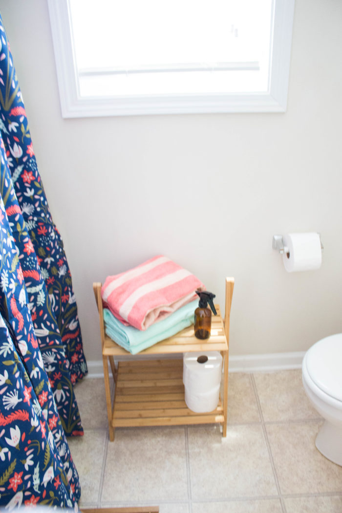 Guest bathroom rental-friendly refresh