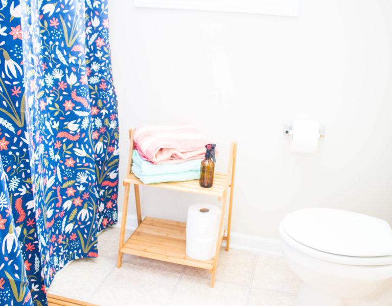 Guest bathroom rental-friendly refresh