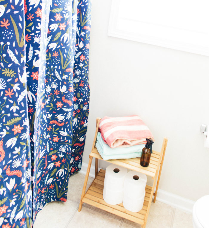 Guest bathroom renter-friendly refresh