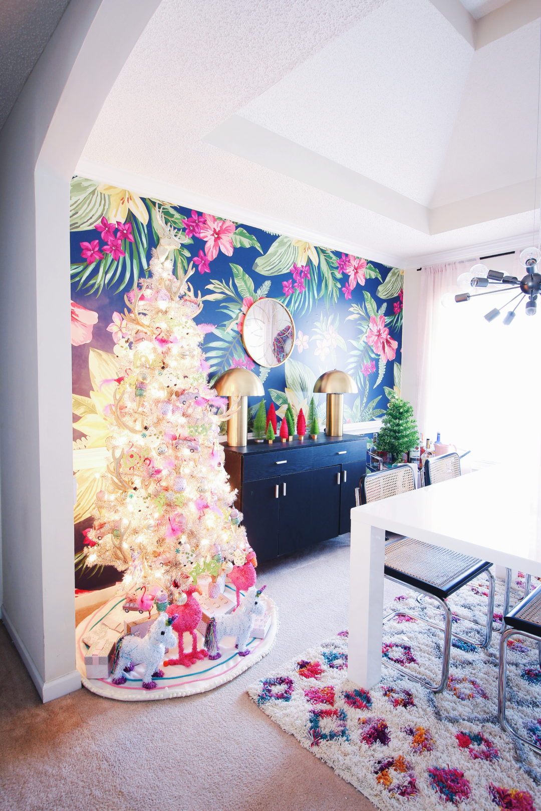 Colorful Whimsical Christmas • Carla Bethany Interior Design Blog