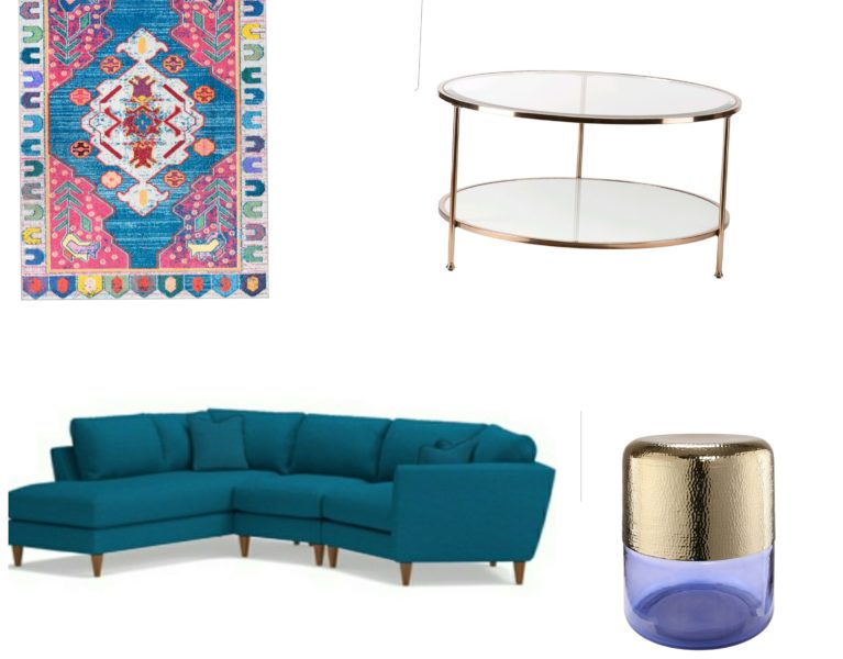Boho Palm Springs Living Room Refresh