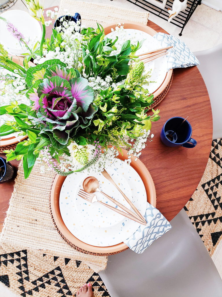 TERRAZZO INSPIRED SPRING TABLESCAPE