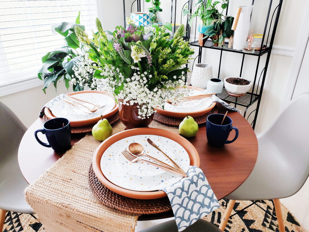 TERRAZZO INSPIRED SPRING TABLESCAPE