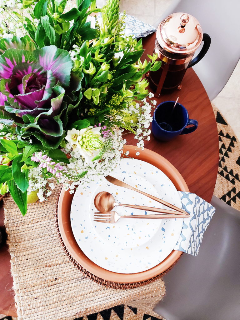 TERRAZZO INSPIRED SPRING TABLESCAPE