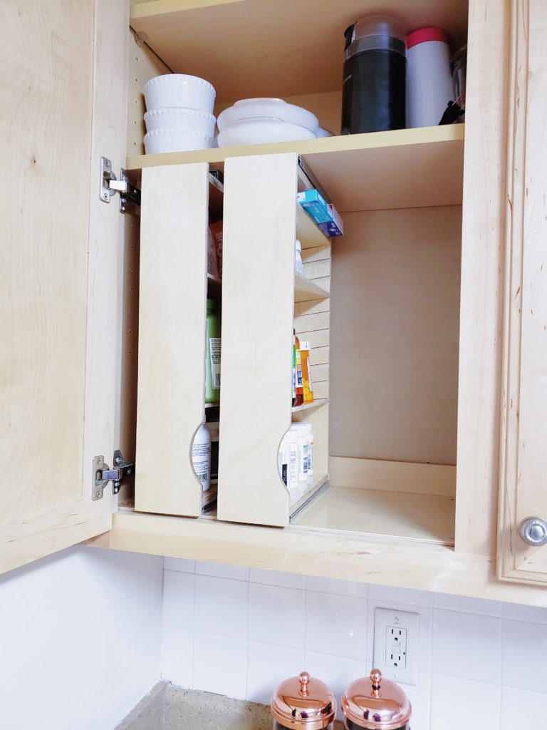 Small Pantry Organization Pull-Out Shelves