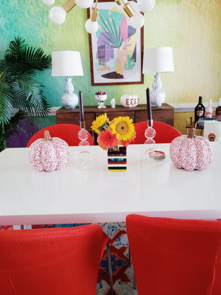 dining room fall
