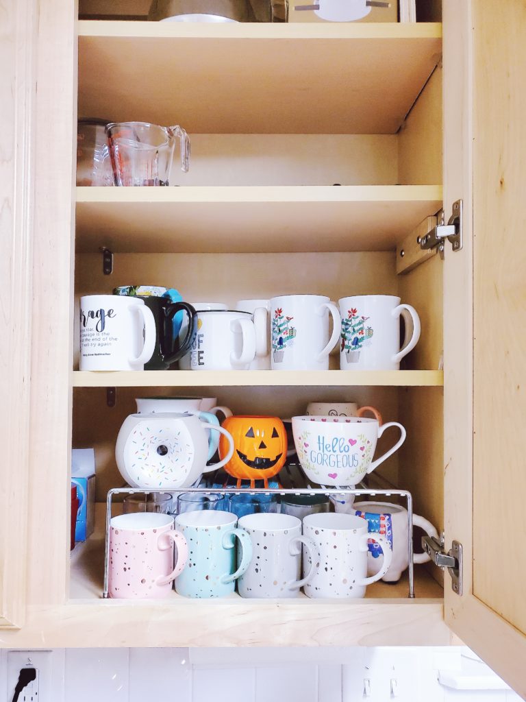 cabinet mug storage
